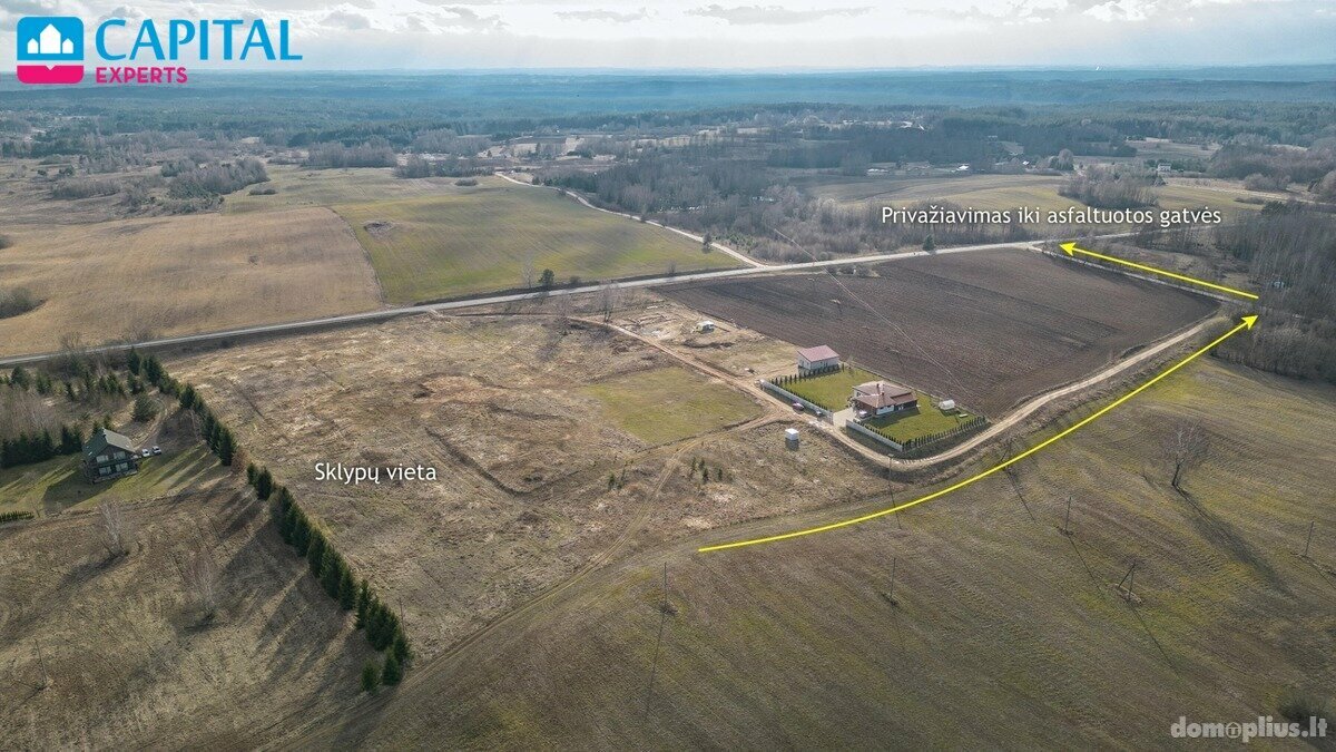 Land for sale Vilniaus rajono sav., Jurkiškėse