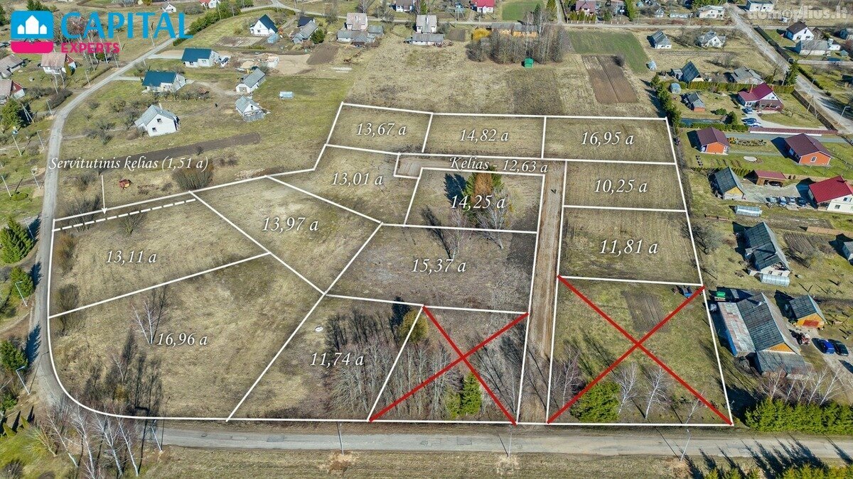 Parduodamas sklypas Širvintų rajono sav., Vileikiškiuose