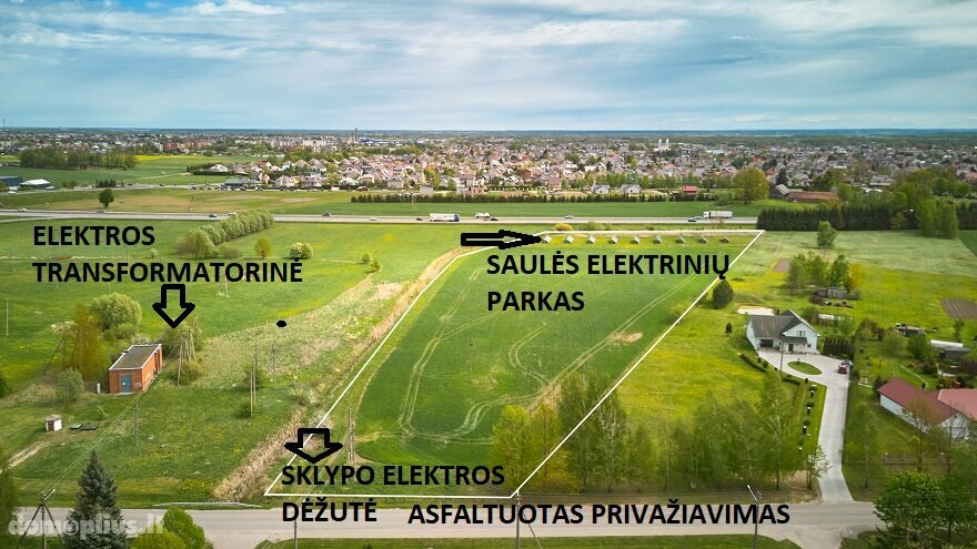 Land for sale Kauno rajono sav., Mastaičiuose, Garliavos g.
