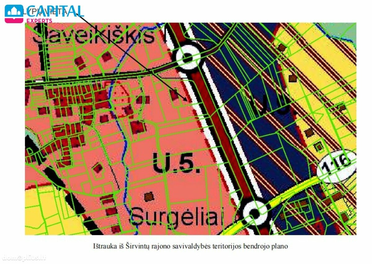 Parduodamas sklypas Širvintų rajono sav., Saveikiškis I