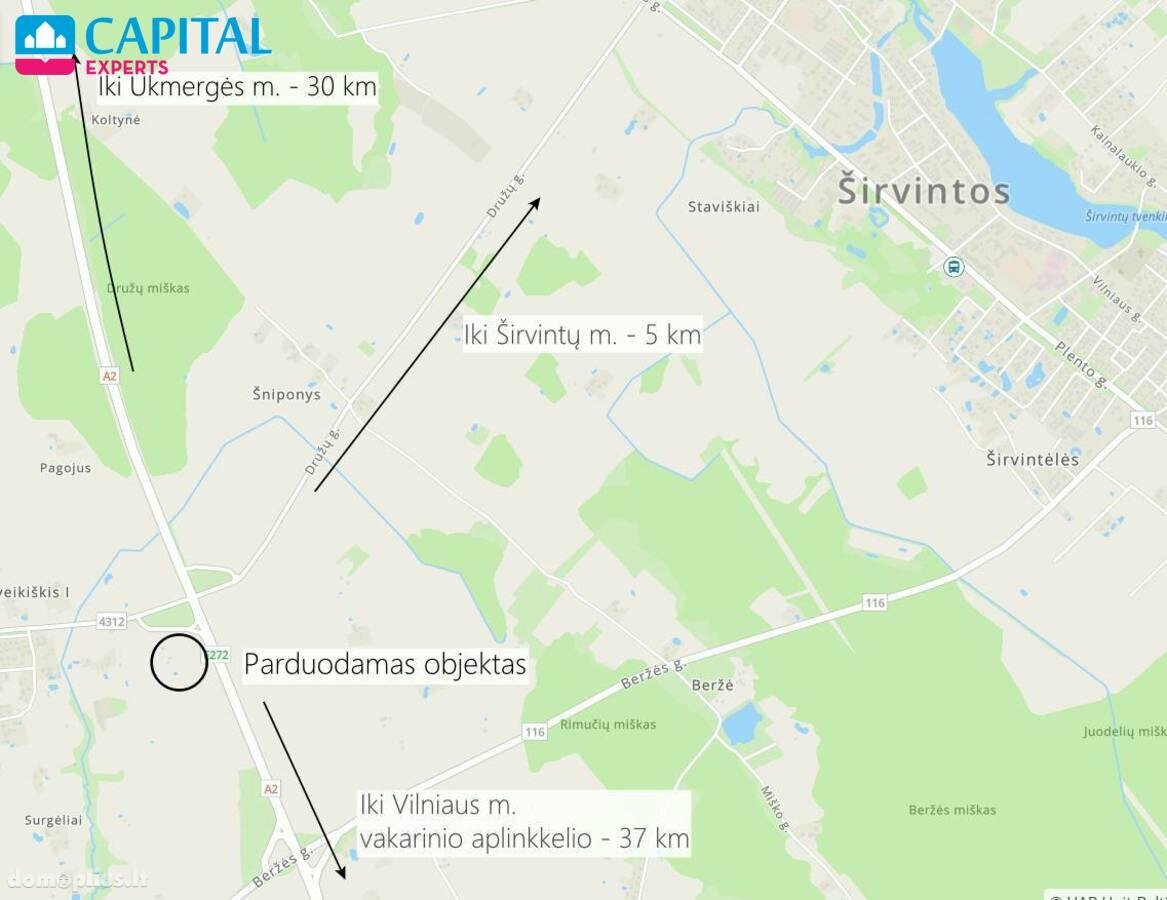 Parduodamas sklypas Širvintų rajono sav., Saveikiškis I