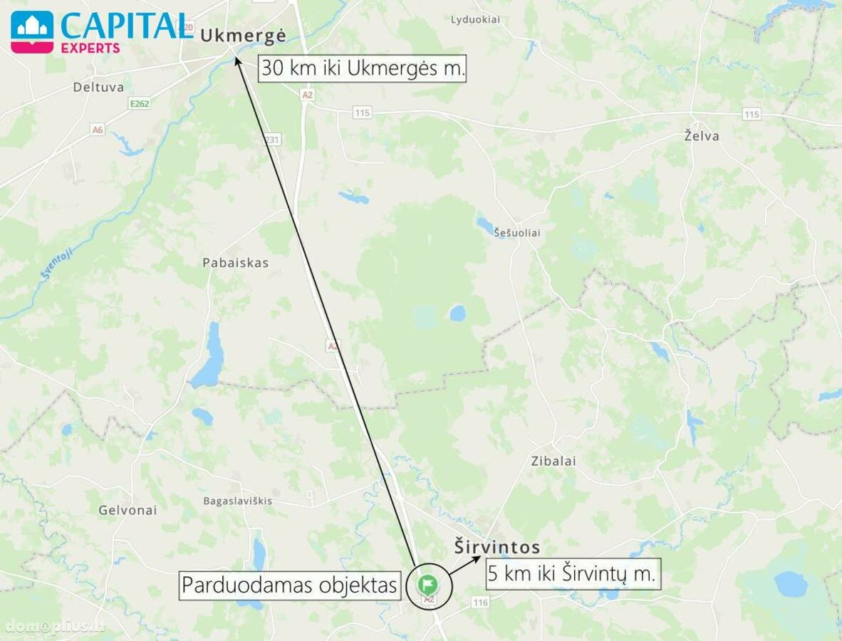 Parduodamas sklypas Širvintų rajono sav., Saveikiškis I