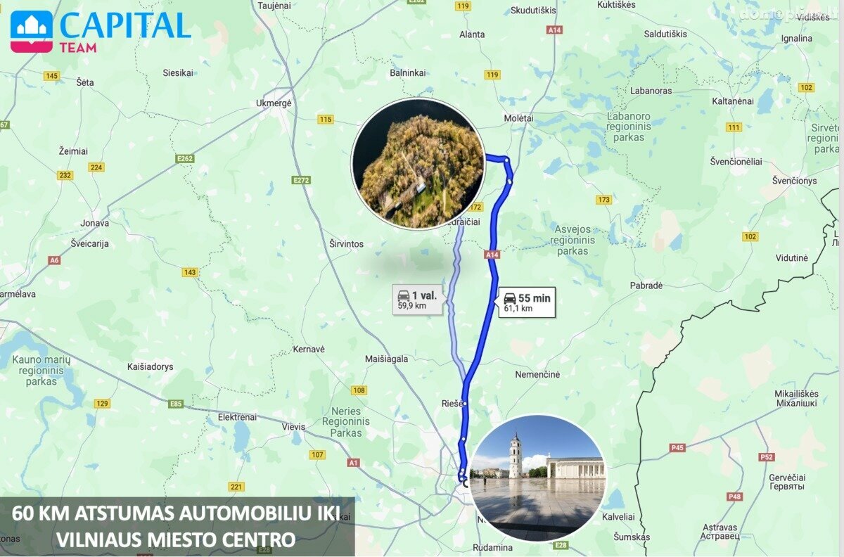 Parduodamas sklypas Molėtų rajono sav., Žalvariuose