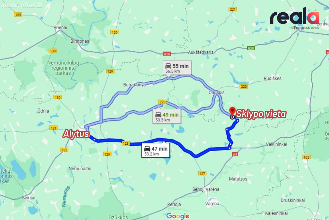 Parduodamas sklypas Varėnos rajono sav., Bytautonyse