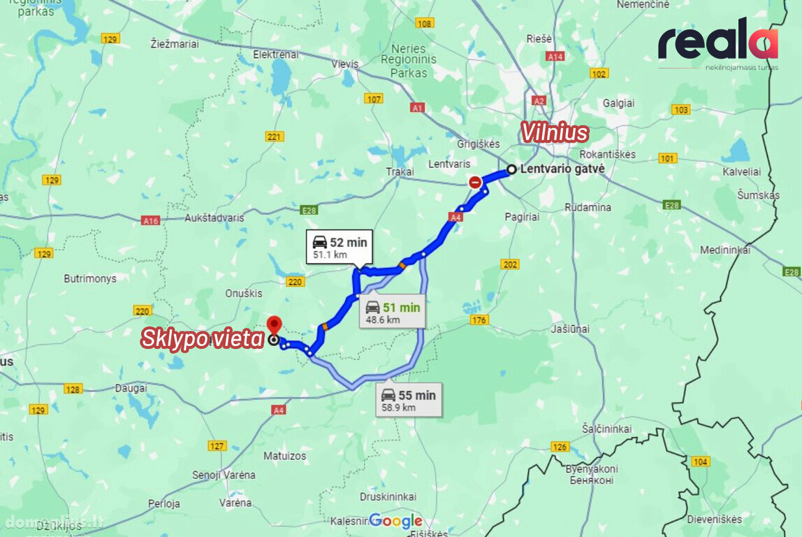 Parduodamas sklypas Varėnos rajono sav., Bytautonyse