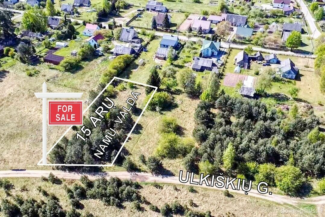 Parduodamas sklypas Trakų rajono sav., Rūdiškėse, Ulkiškių g.