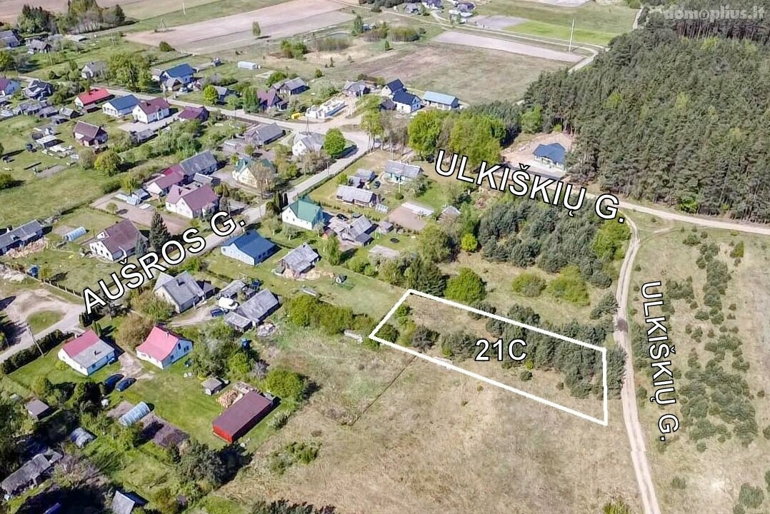Parduodamas sklypas Trakų rajono sav., Rūdiškėse, Ulkiškių g.