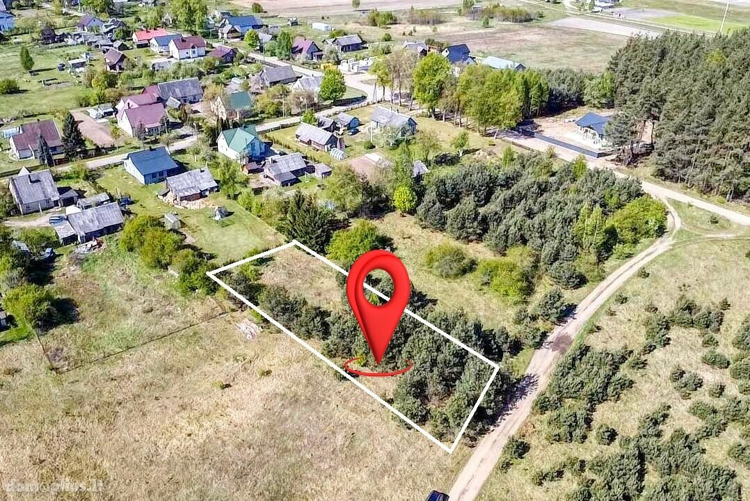 Parduodamas sklypas Trakų rajono sav., Rūdiškėse, Ulkiškių g.