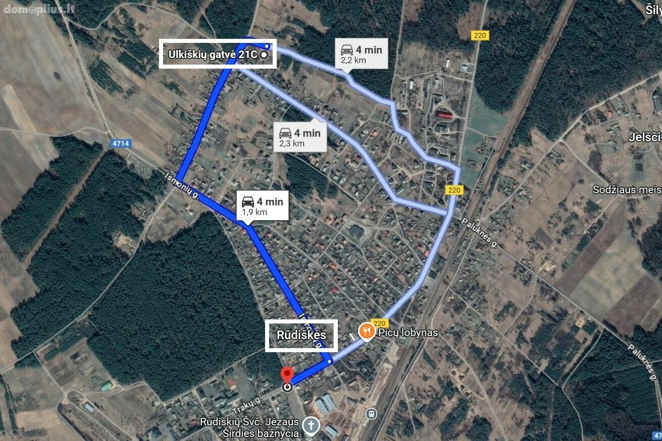 Parduodamas sklypas Trakų rajono sav., Rūdiškėse, Ulkiškių g.