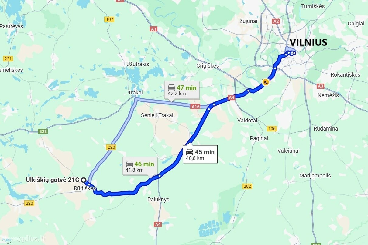 Parduodamas sklypas Trakų rajono sav., Rūdiškėse, Ulkiškių g.