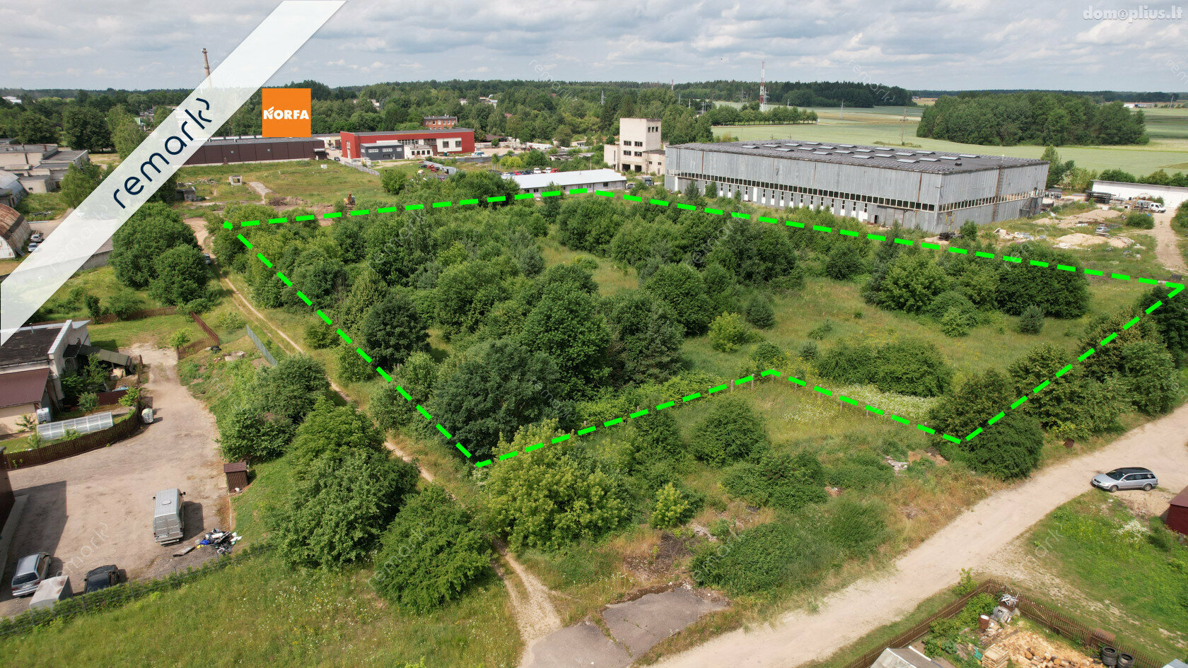 Parduodamas sklypas Šalčininkų rajono sav., Šalčininkuose, Vilniaus g.