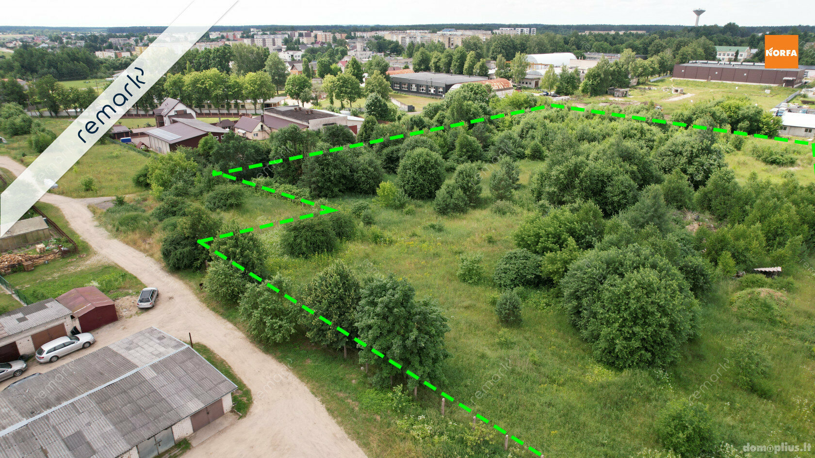 Parduodamas sklypas Šalčininkų rajono sav., Šalčininkuose, Vilniaus g.