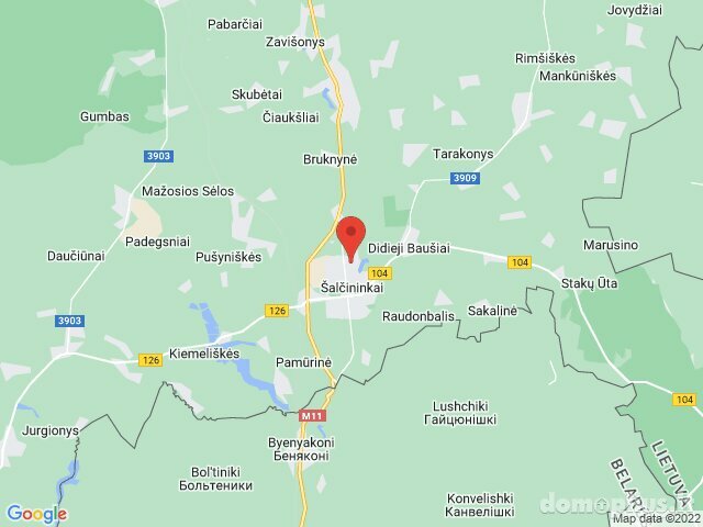 Parduodamas sklypas Šalčininkų rajono sav., Šalčininkuose, Vilniaus g.