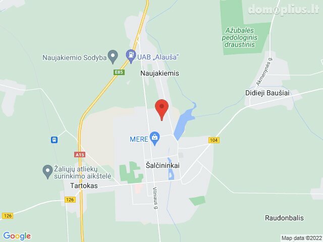Parduodamas sklypas Šalčininkų rajono sav., Šalčininkuose, Vilniaus g.