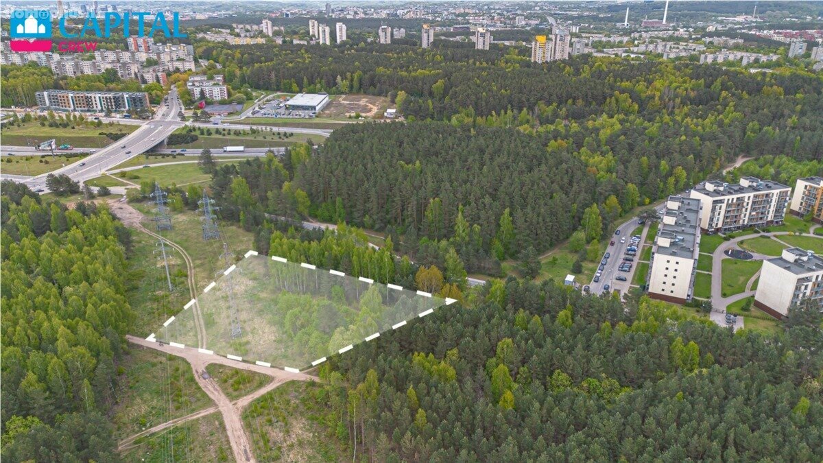 Parduodamas sklypas Vilniuje, Karoliniškėse, M. Mironaitės g.
