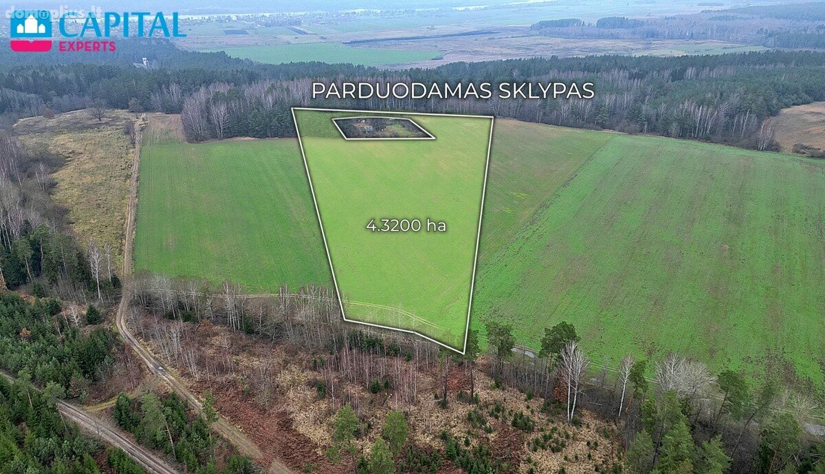 Parduodamas sklypas Kaišiadorių rajono sav., Darsūniškyje