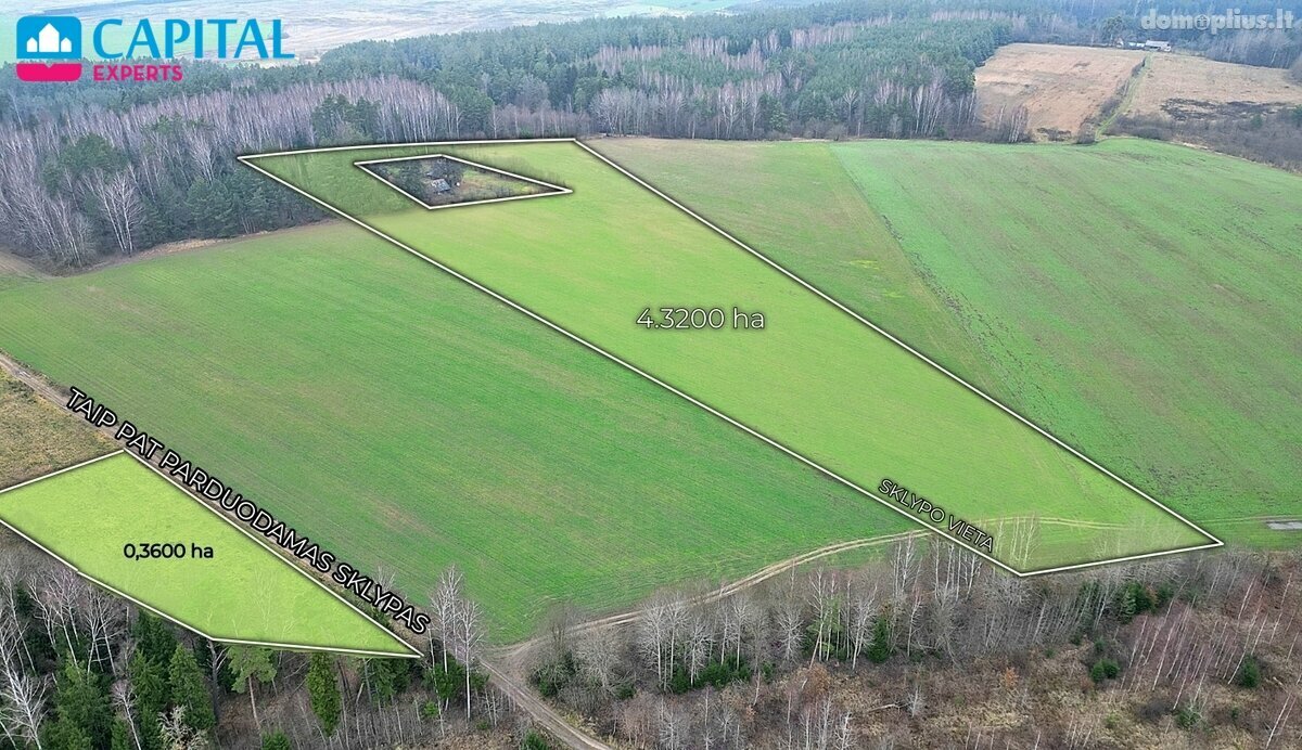 Parduodamas sklypas Kaišiadorių rajono sav., Darsūniškyje
