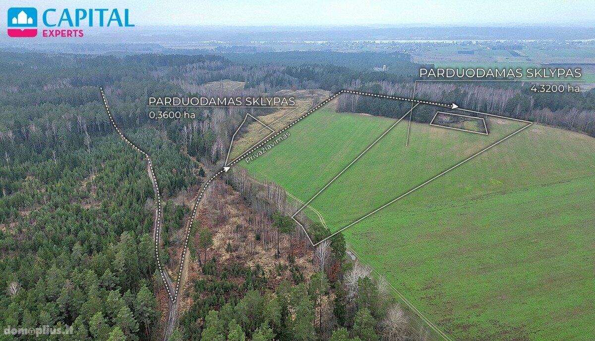 Parduodamas sklypas Kaišiadorių rajono sav., Darsūniškyje