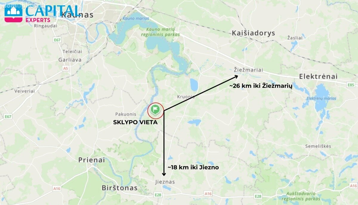 Parduodamas sklypas Kaišiadorių rajono sav., Darsūniškyje