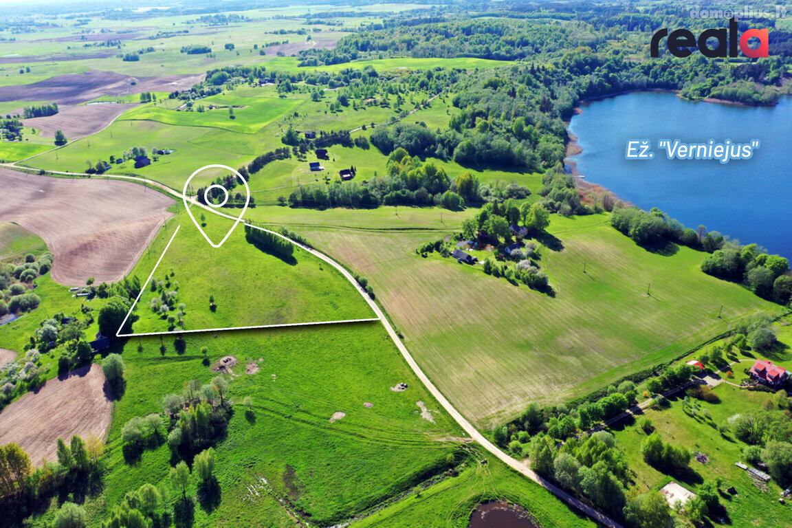 Parduodamas sklypas Trakų rajono sav., Gudašiuose
