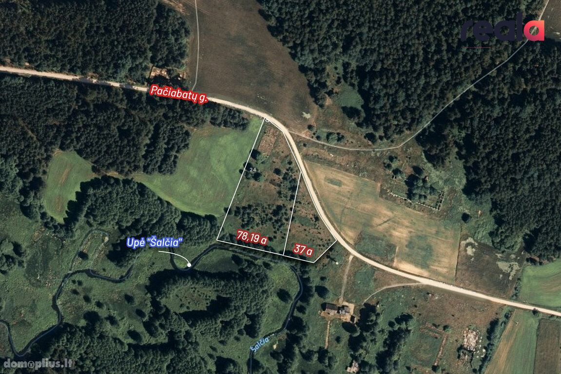 Parduodamas sklypas Šalčininkų rajono sav., Pačiabatuose