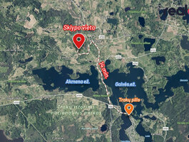 Parduodamas sklypas Trakų rajono sav., Bražuolėje