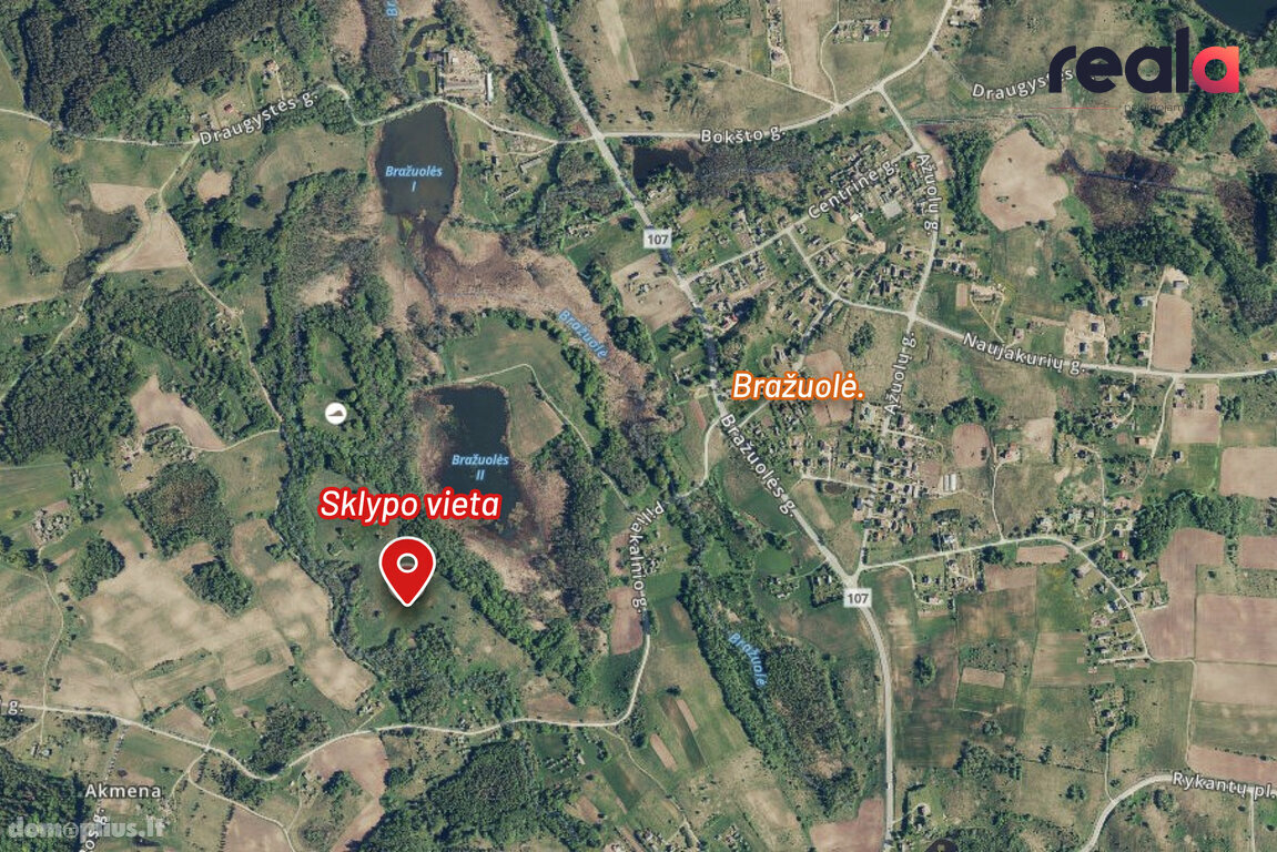 Parduodamas sklypas Trakų rajono sav., Bražuolėje