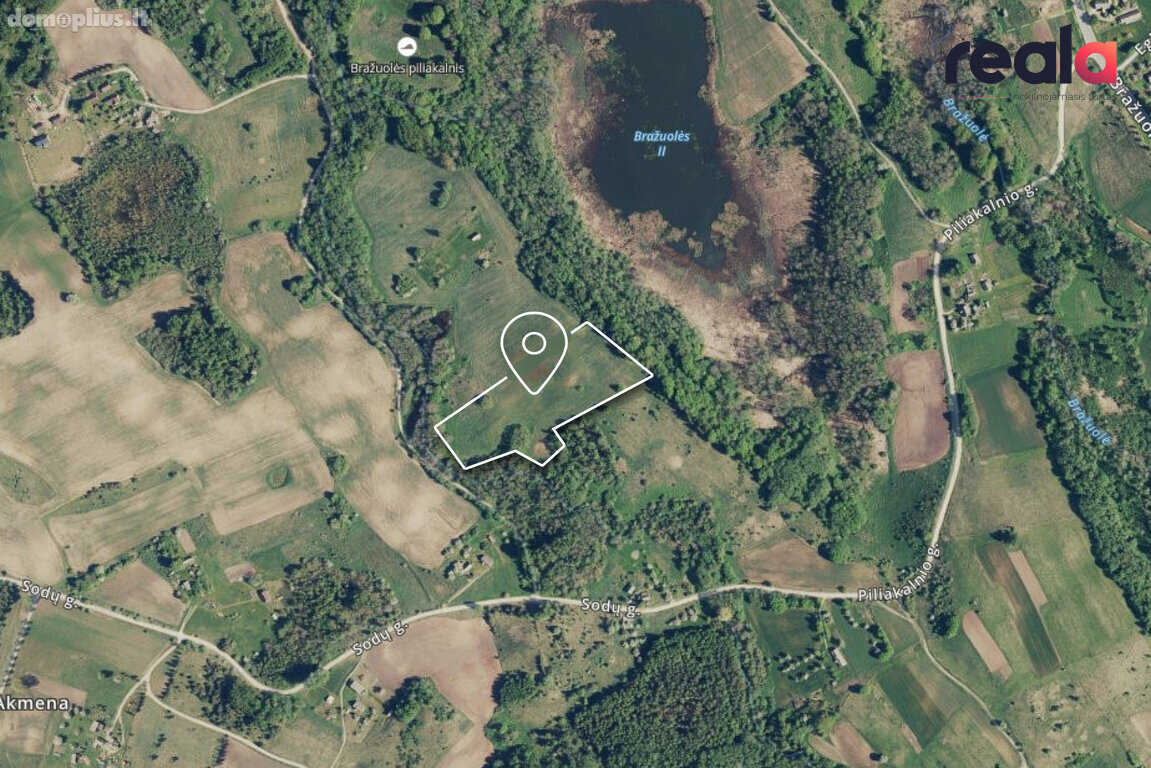 Parduodamas sklypas Trakų rajono sav., Bražuolėje