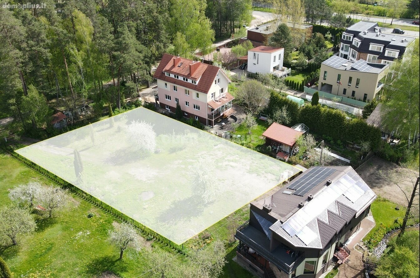 Parduodamas sklypas Vilniuje, Antakalnyje