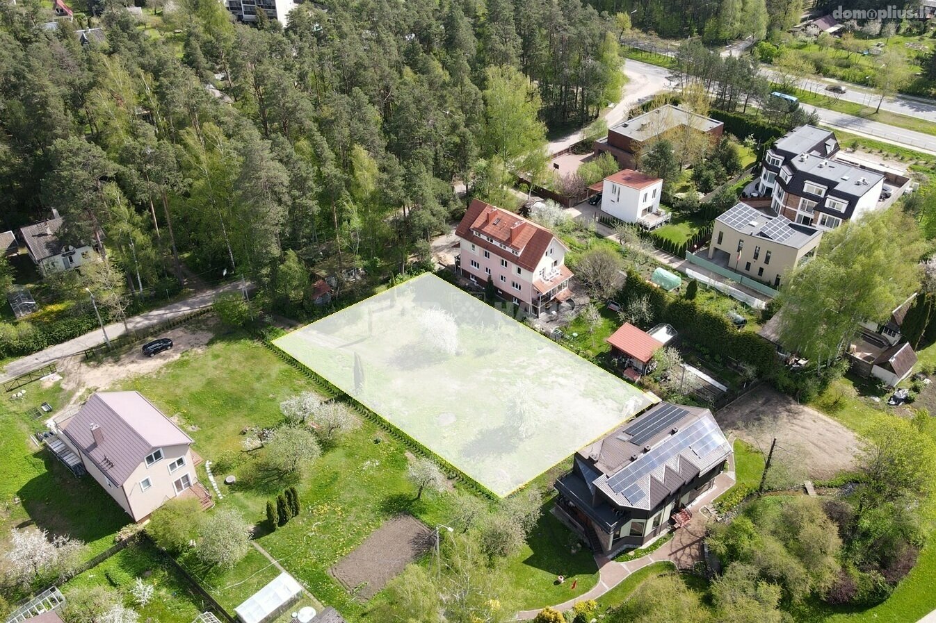 Parduodamas sklypas Vilniuje, Antakalnyje