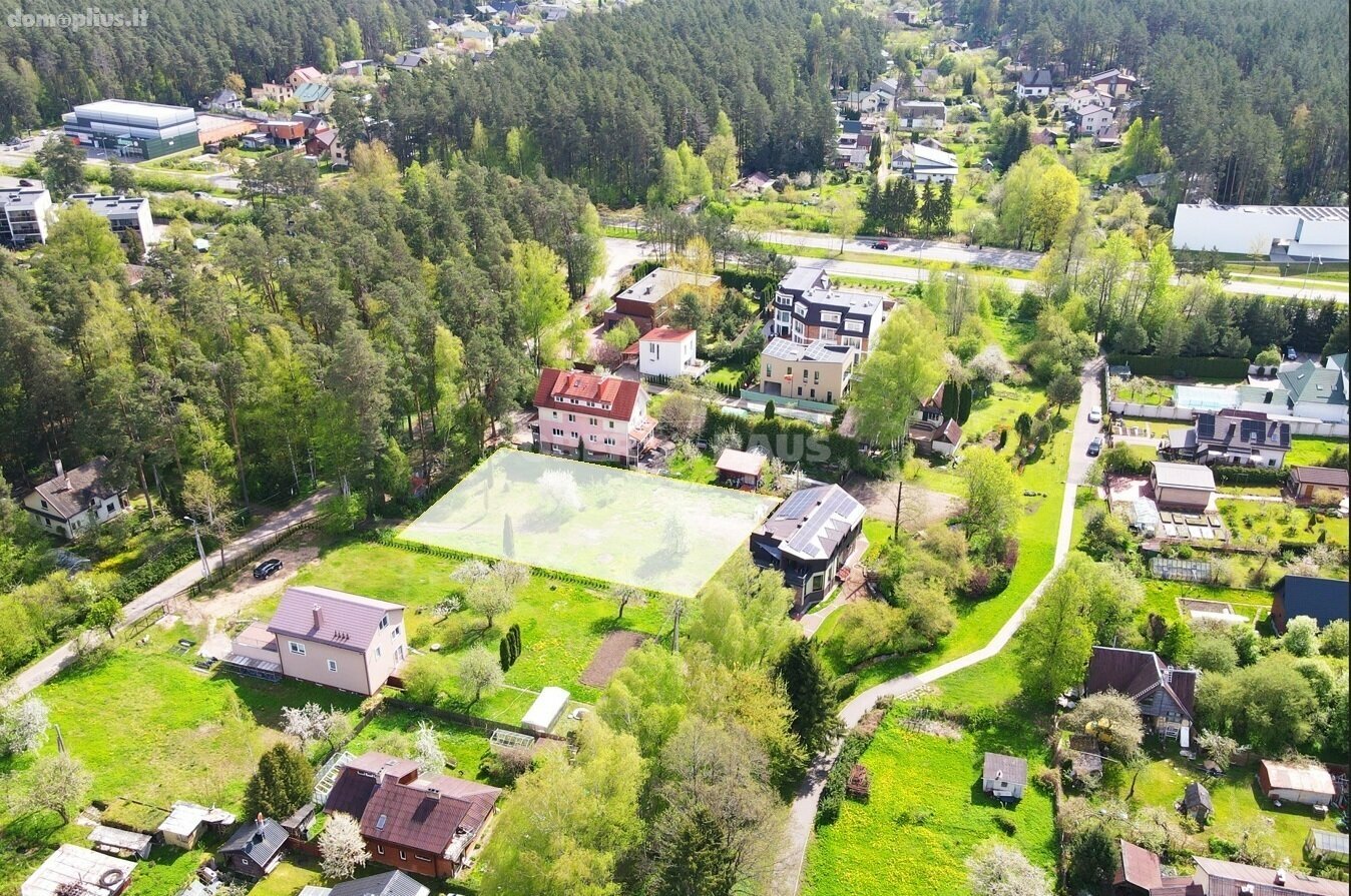 Parduodamas sklypas Vilniuje, Antakalnyje