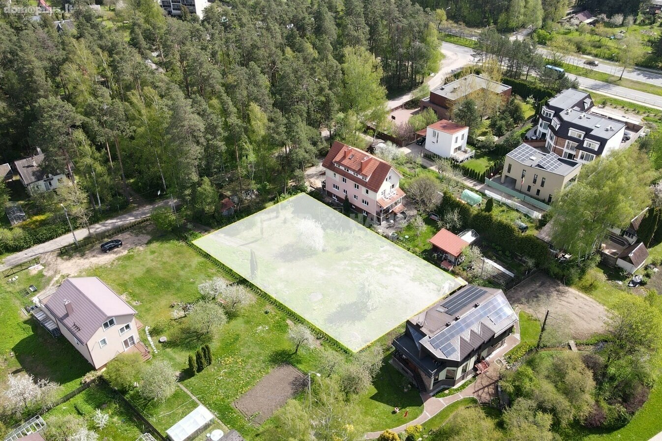 Parduodamas sklypas Vilniuje, Antakalnyje