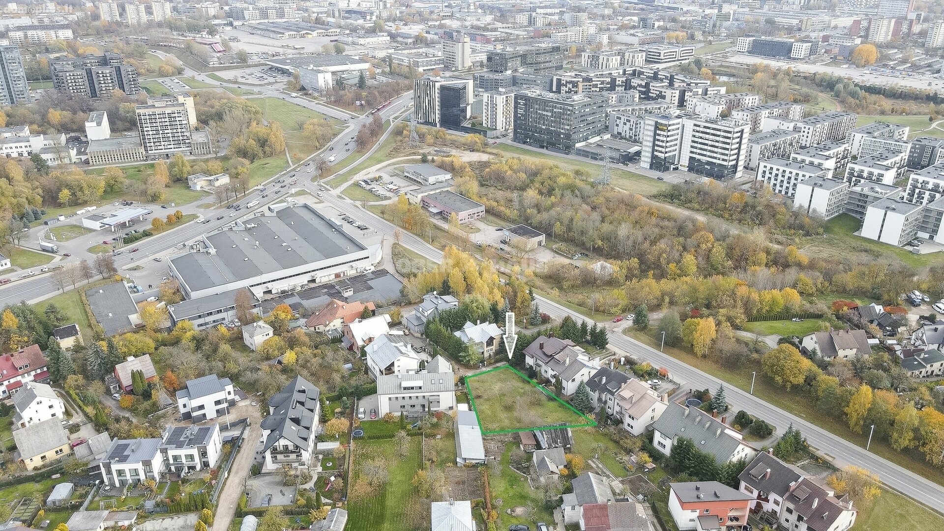 Parduodamas sklypas Vilniuje, Baltupiuose