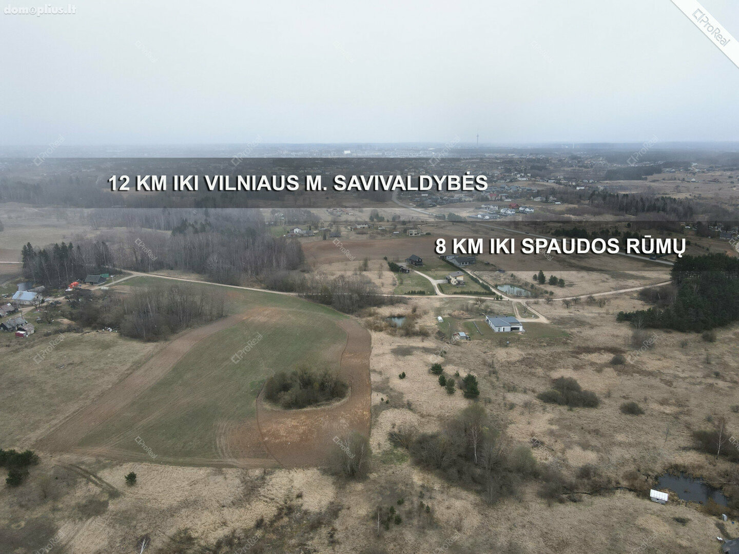 Parduodamas sklypas Vilniaus rajono sav., Vaivadiškėse, Laimės g.
