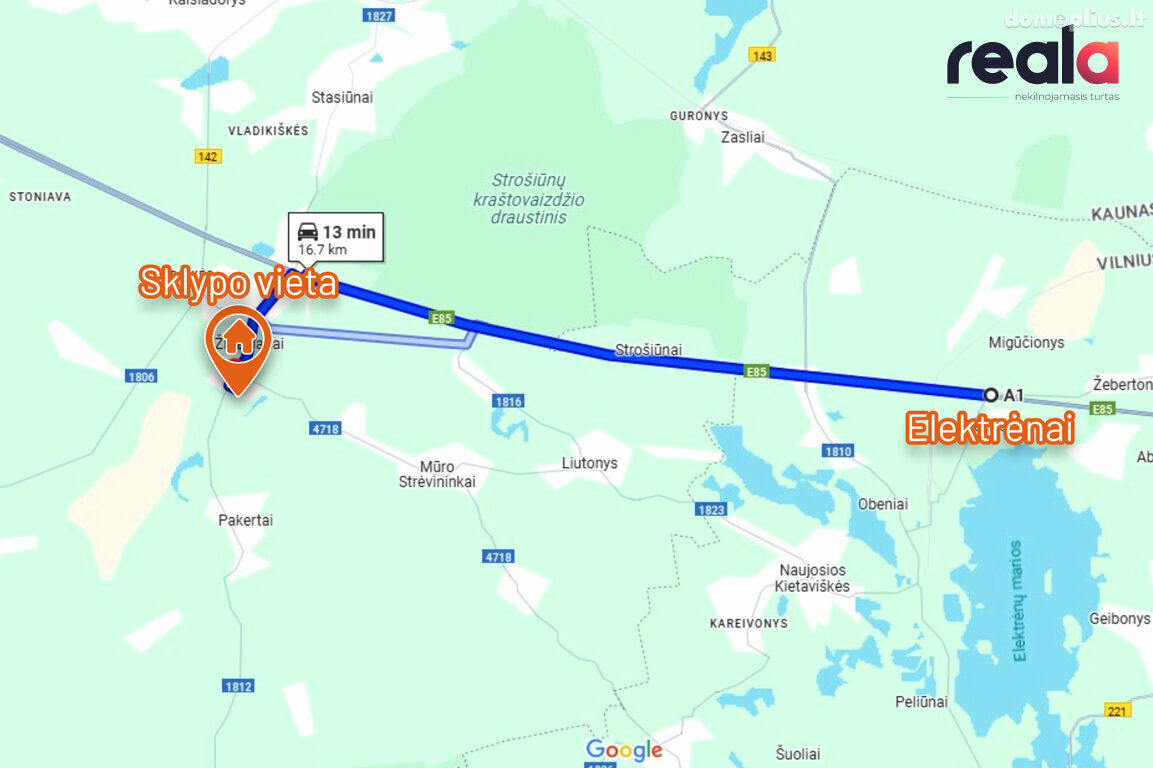 Parduodamas sklypas Kaišiadorių rajono sav., Žiežmariuose, Žalvarnių g.