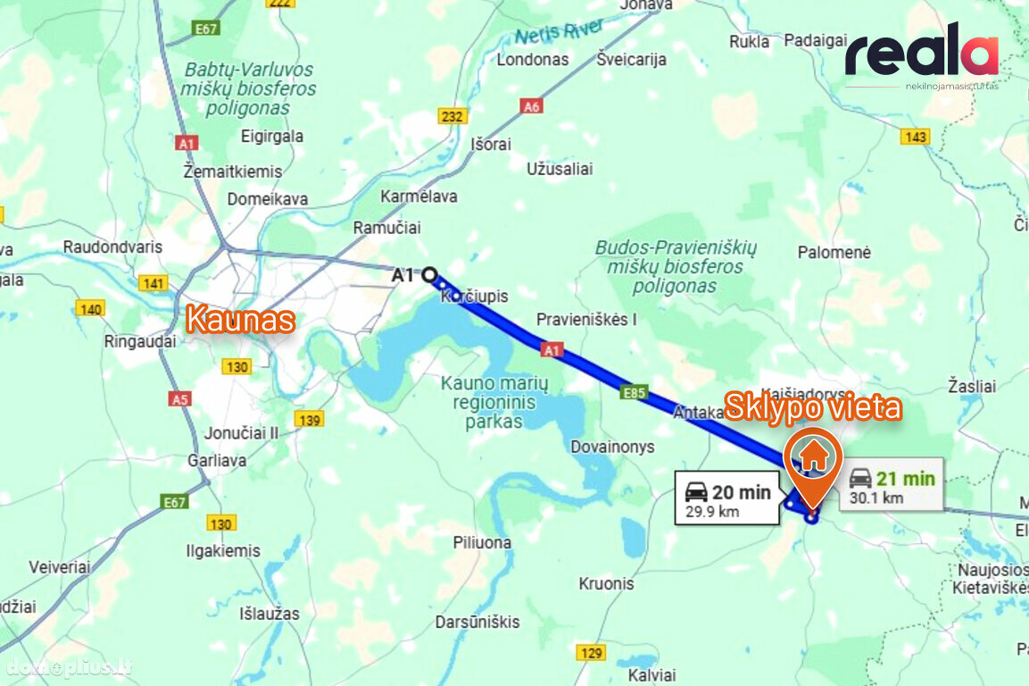 Parduodamas sklypas Kaišiadorių rajono sav., Žiežmariuose, Žalvarnių g.