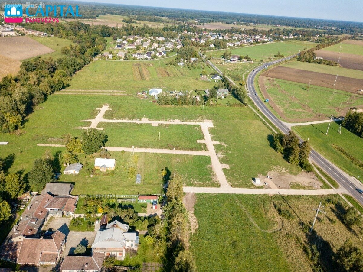 Parduodamas sklypas Panevėžio rajono sav., Paliūniškyje, Žemdirbių g.
