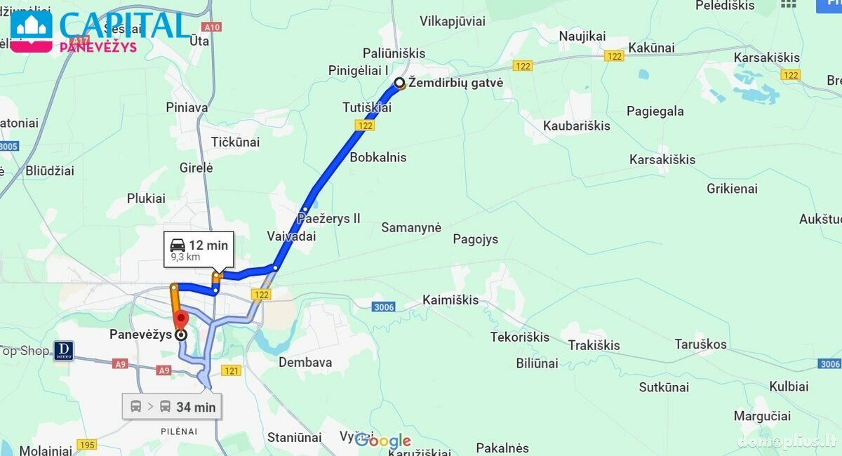 Parduodamas sklypas Panevėžio rajono sav., Paliūniškyje, Žemdirbių g.
