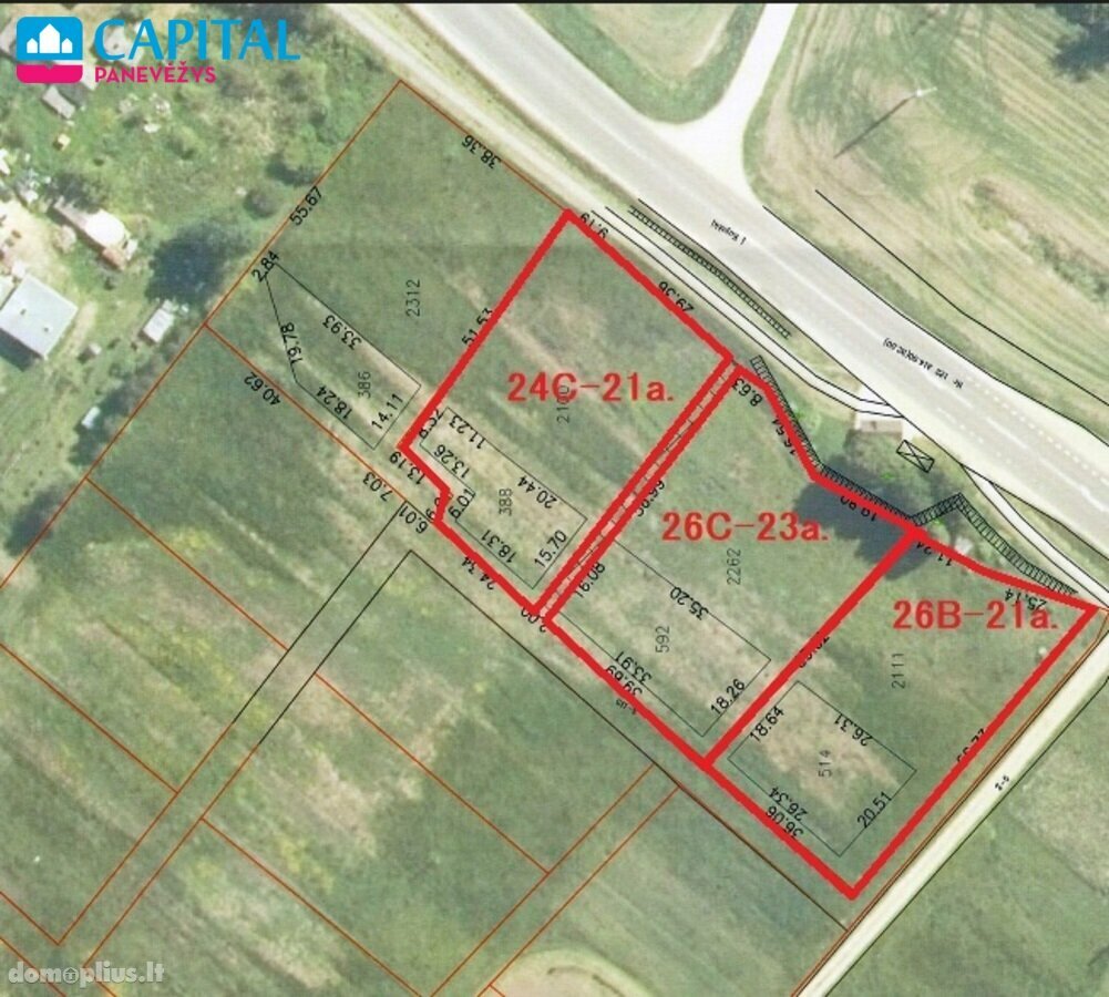 Parduodamas sklypas Panevėžio rajono sav., Paliūniškyje, Žemdirbių g.