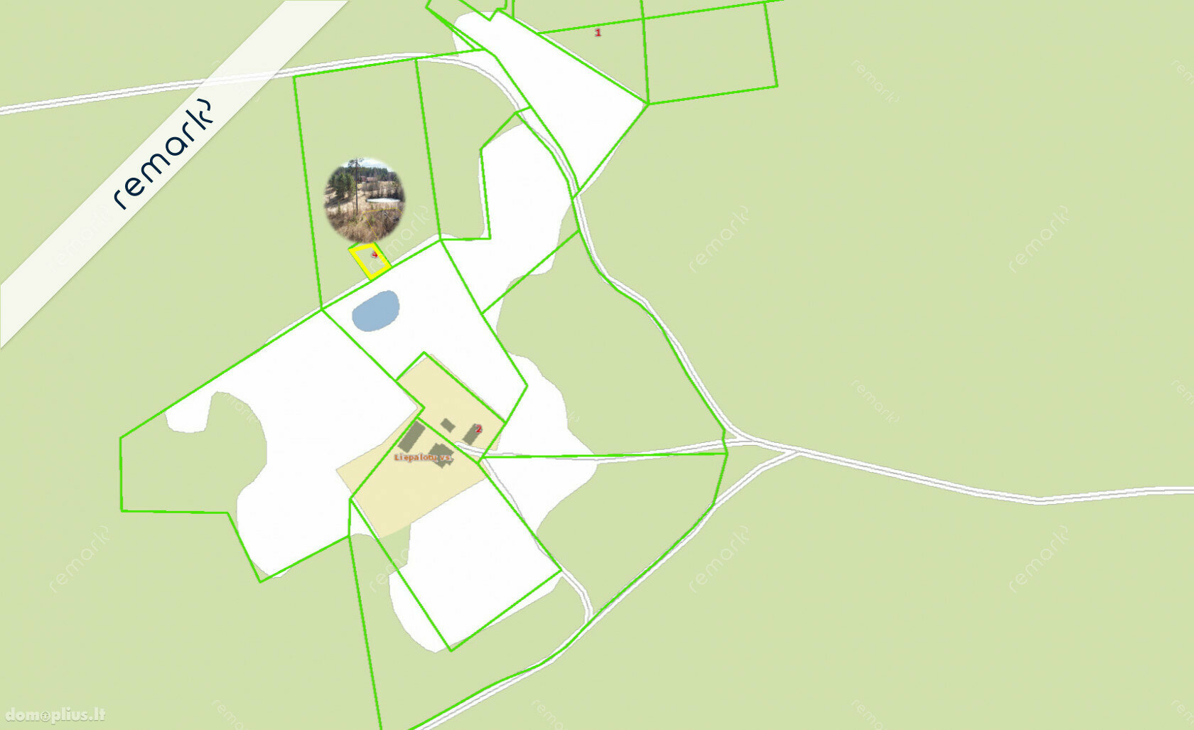 Parduodamas sklypas Vilniaus rajono sav., Nemenčinėje, Kalno g.
