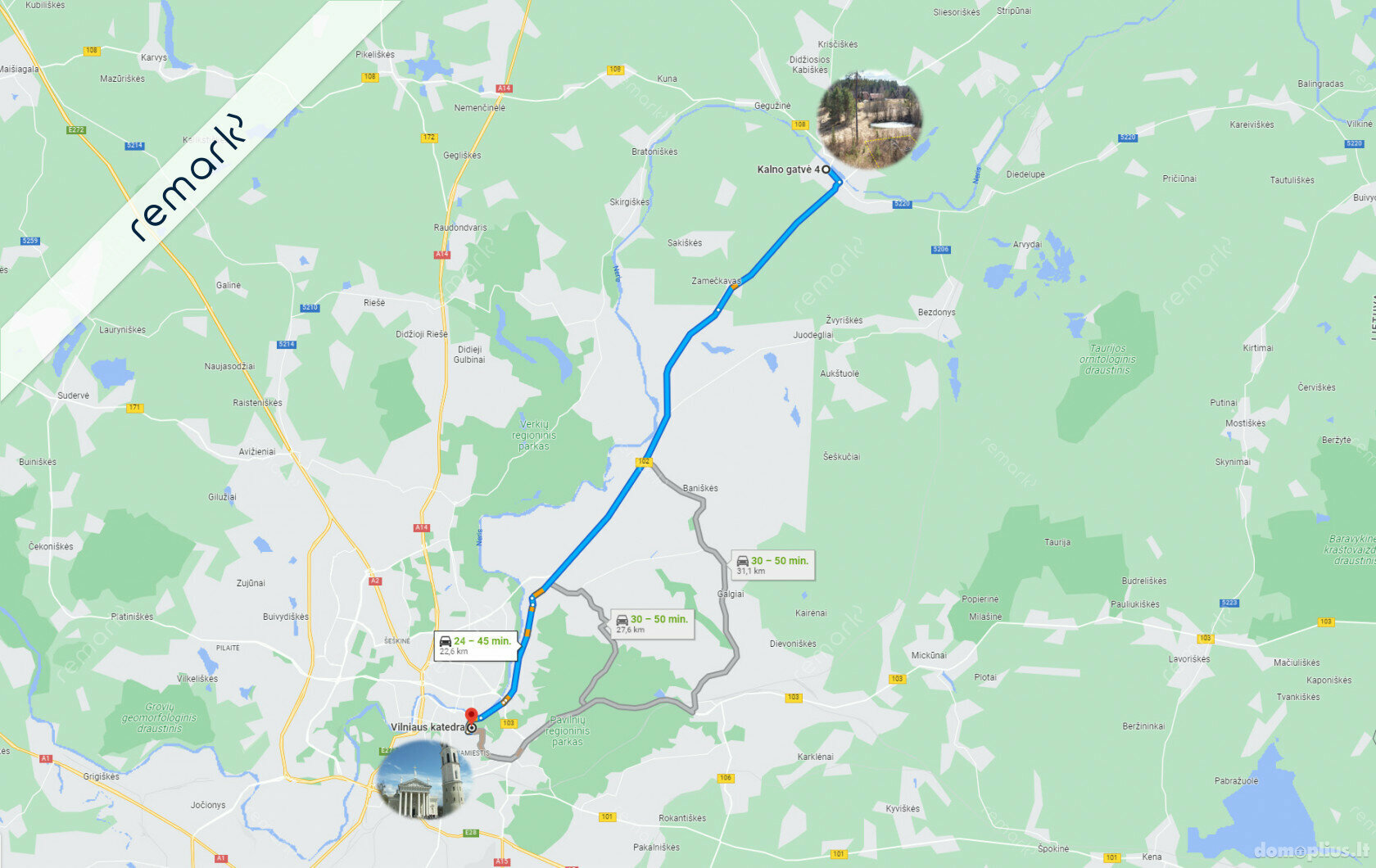 Parduodamas sklypas Vilniaus rajono sav., Nemenčinėje, Kalno g.