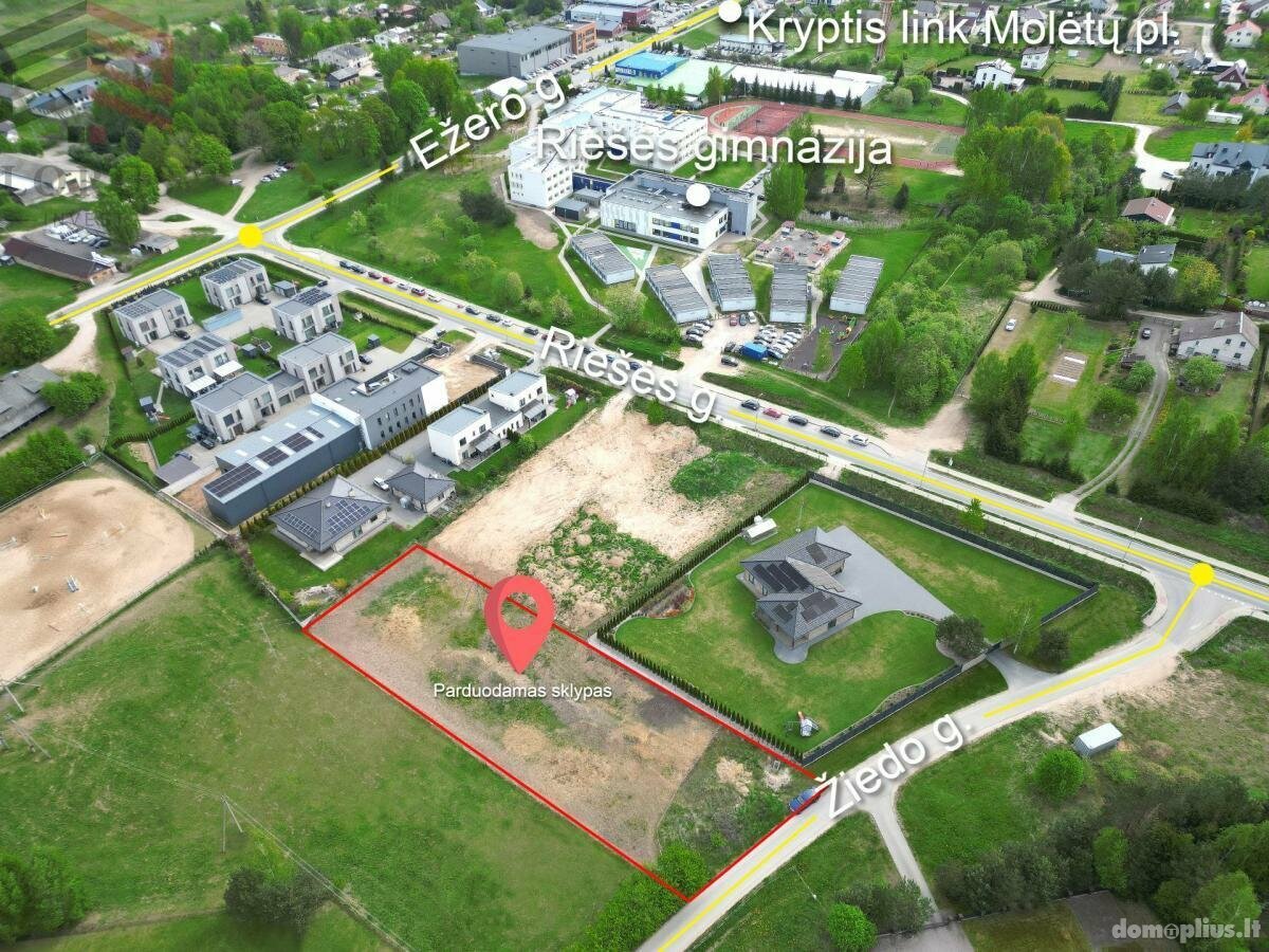 Parduodamas sklypas Vilniaus rajono sav., Riešėje