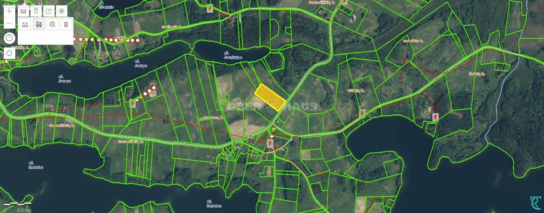 Parduodamas sklypas Molėtų rajono sav., Purvėnuose