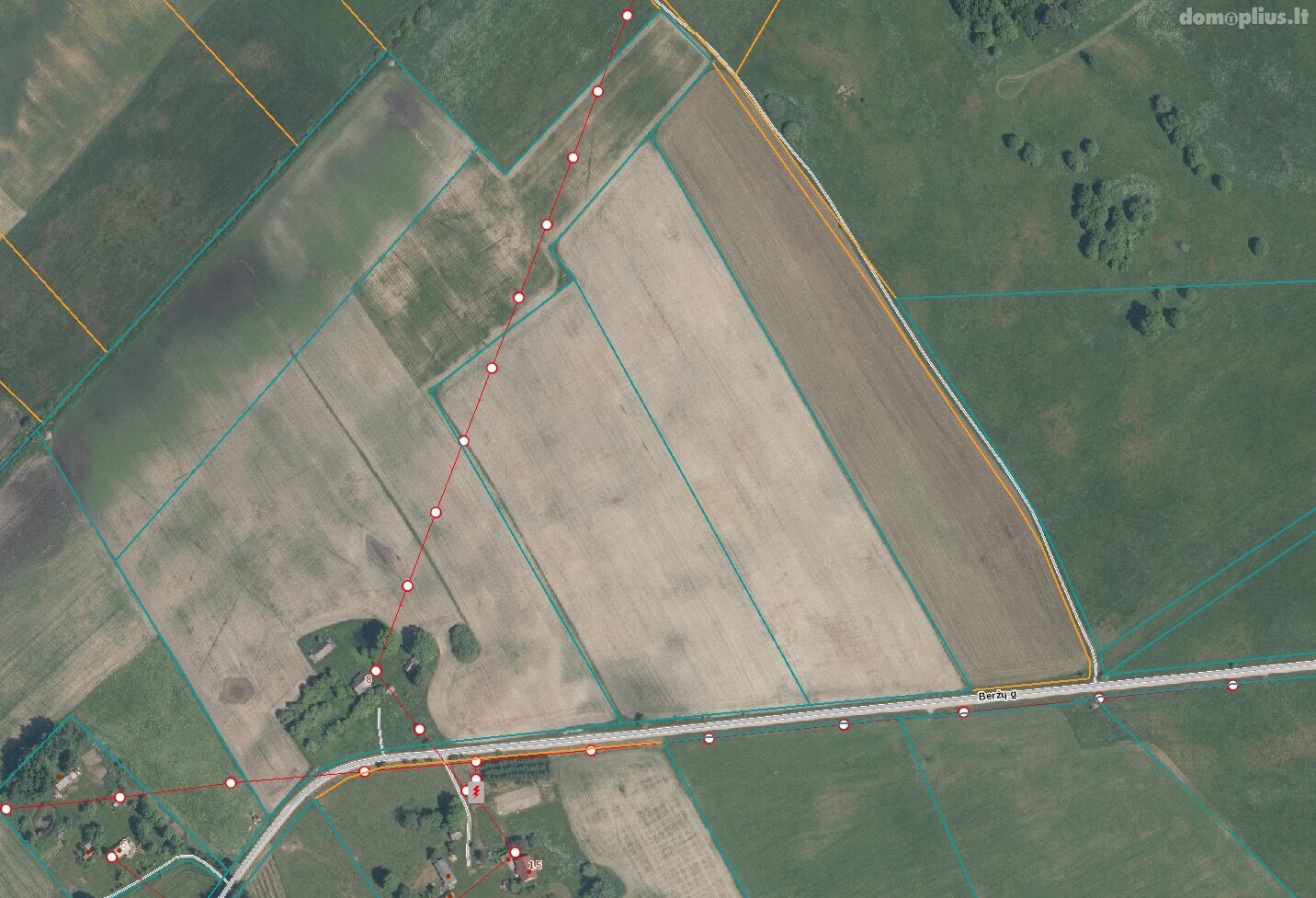 Parduodamas sklypas Ukmergės rajono sav., Balandžiuose, Beržų g.