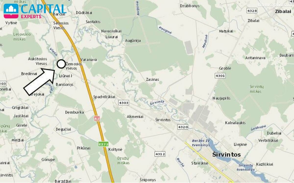 Parduodamas sklypas Širvintų rajono sav., Žemosios Viesos