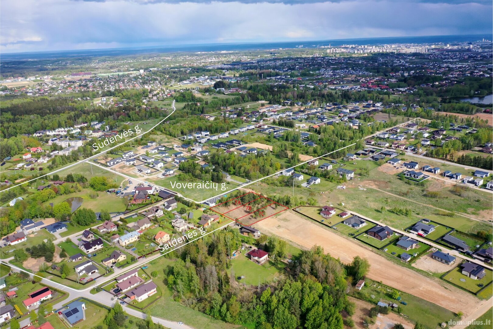 Parduodamas sklypas Vilniaus rajono sav., Saldenėje, Voveraičių g.
