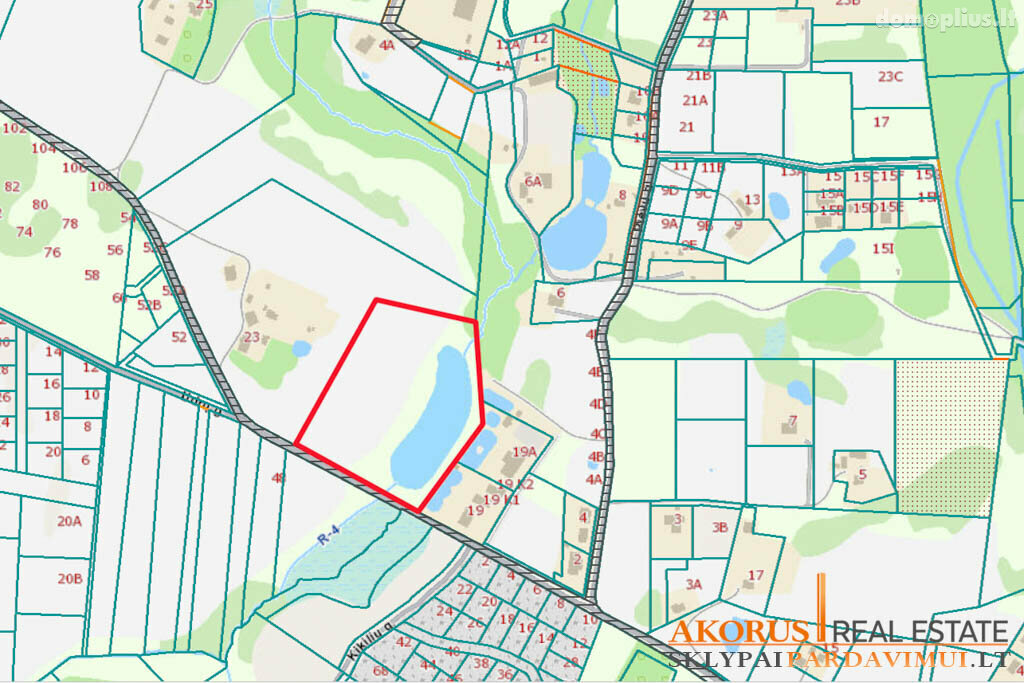 Участок Vilniaus rajono sav., Užugriovyje, Bebrų g.