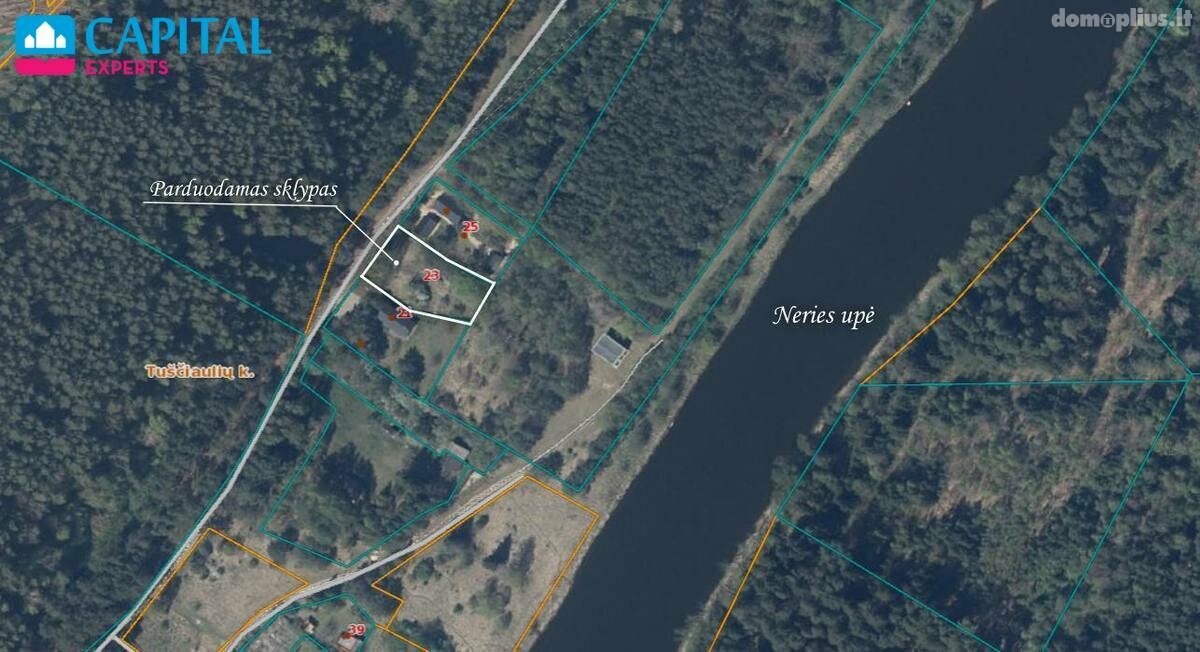 Parduodamas sklypas Vilniaus rajono sav., Tuščiauliuose