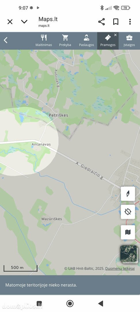 Участок Vilniaus rajono sav., Antanave, Krotošyno g.