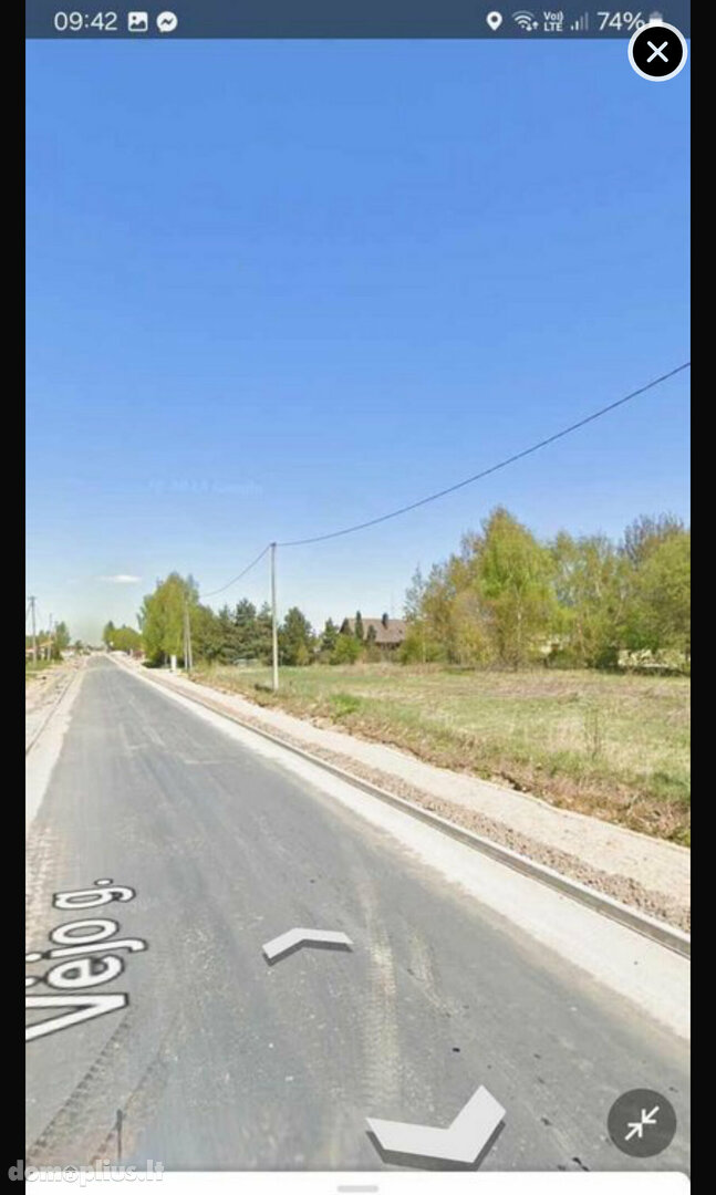 Parduodamas sklypas Vilniuje, Pagiriuose, Vėjo g.